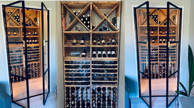 Inexpensive wine online racks