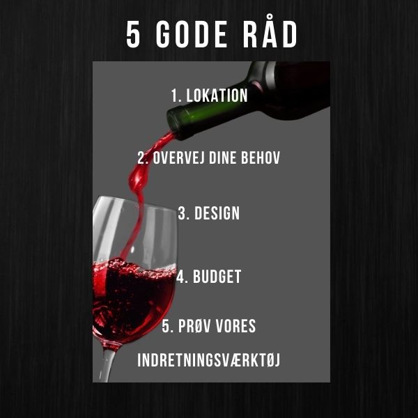 Bons conselhos para decoração de vinhos
