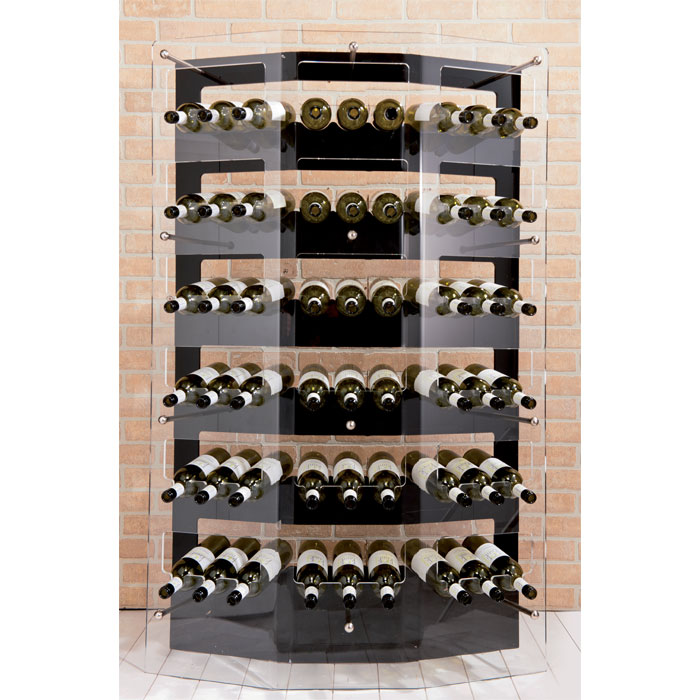 Image of Taormina - Akryl wine rack 54 flasker