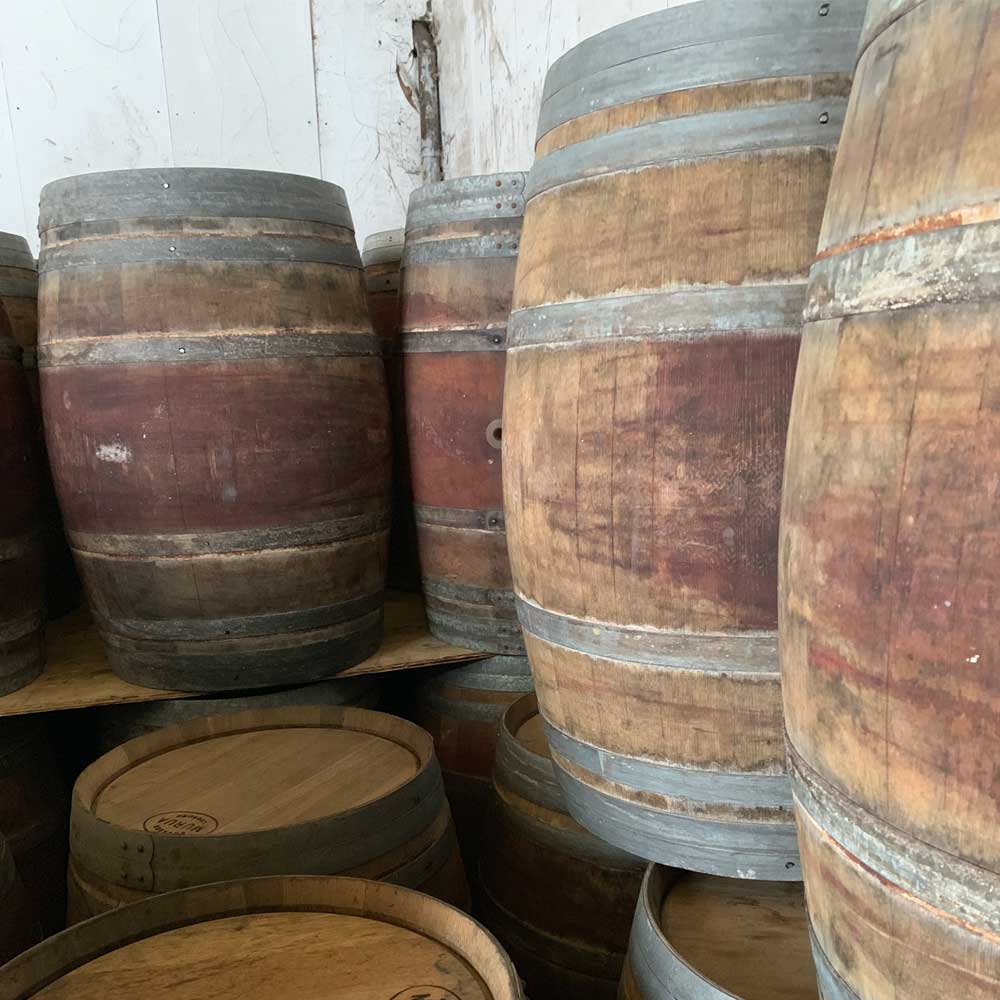 Used wine barrel 225 liters (1st sorting)