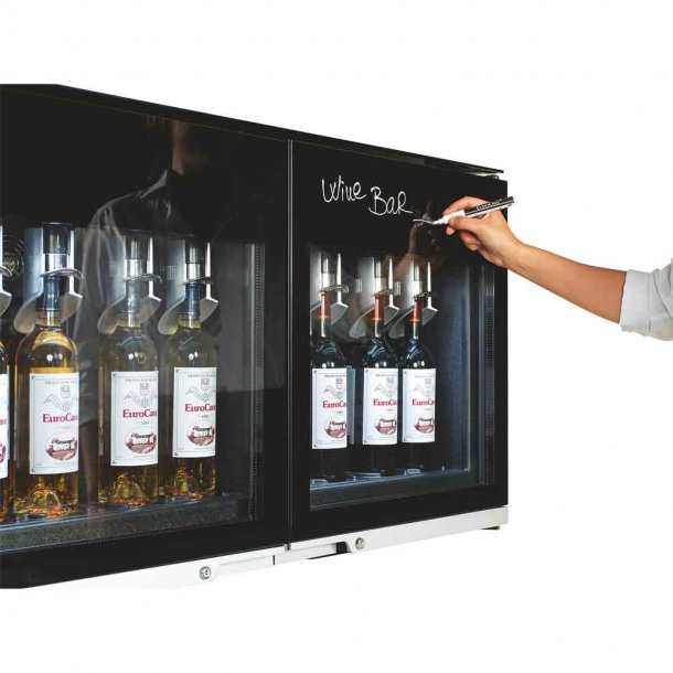 EuroCave Wine Bar 8.0 Vakuumsystem 8 flasker Wine by the glass!