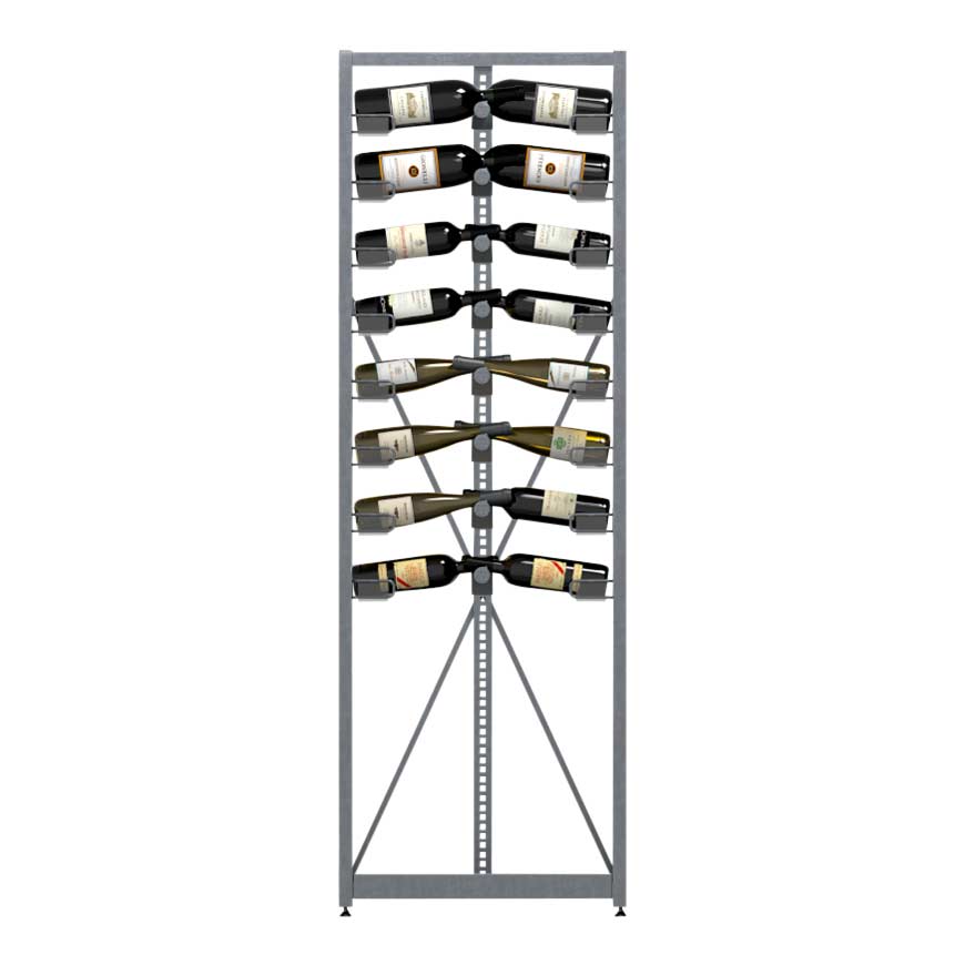 Image of Xi Rack - Kombination A - 8 standardhylder - 104 flasker